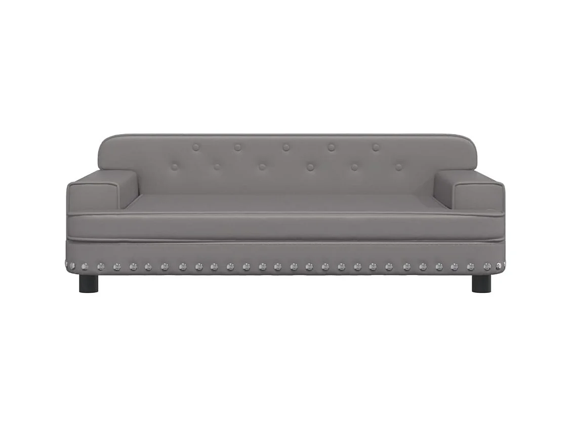 Tenzo  Lit pour cen gris 90x53x30 cm similicuir