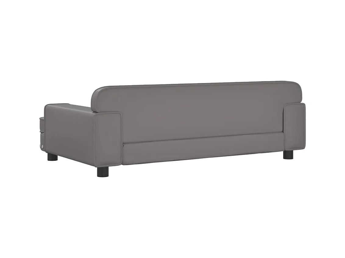 Tenzo  Lit pour cen gris 90x53x30 cm similicuir