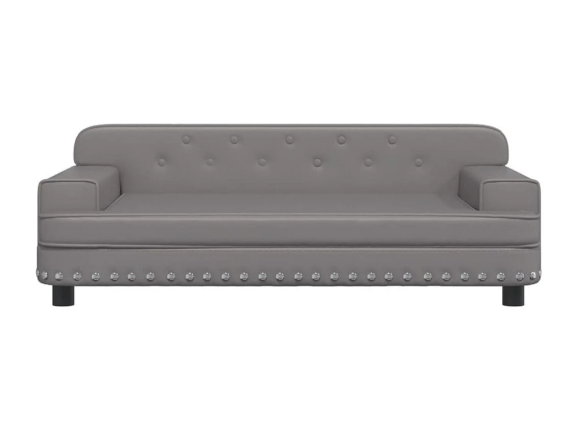 Tenzo  Lit pour cen gris 90x53x30 cm similicuir