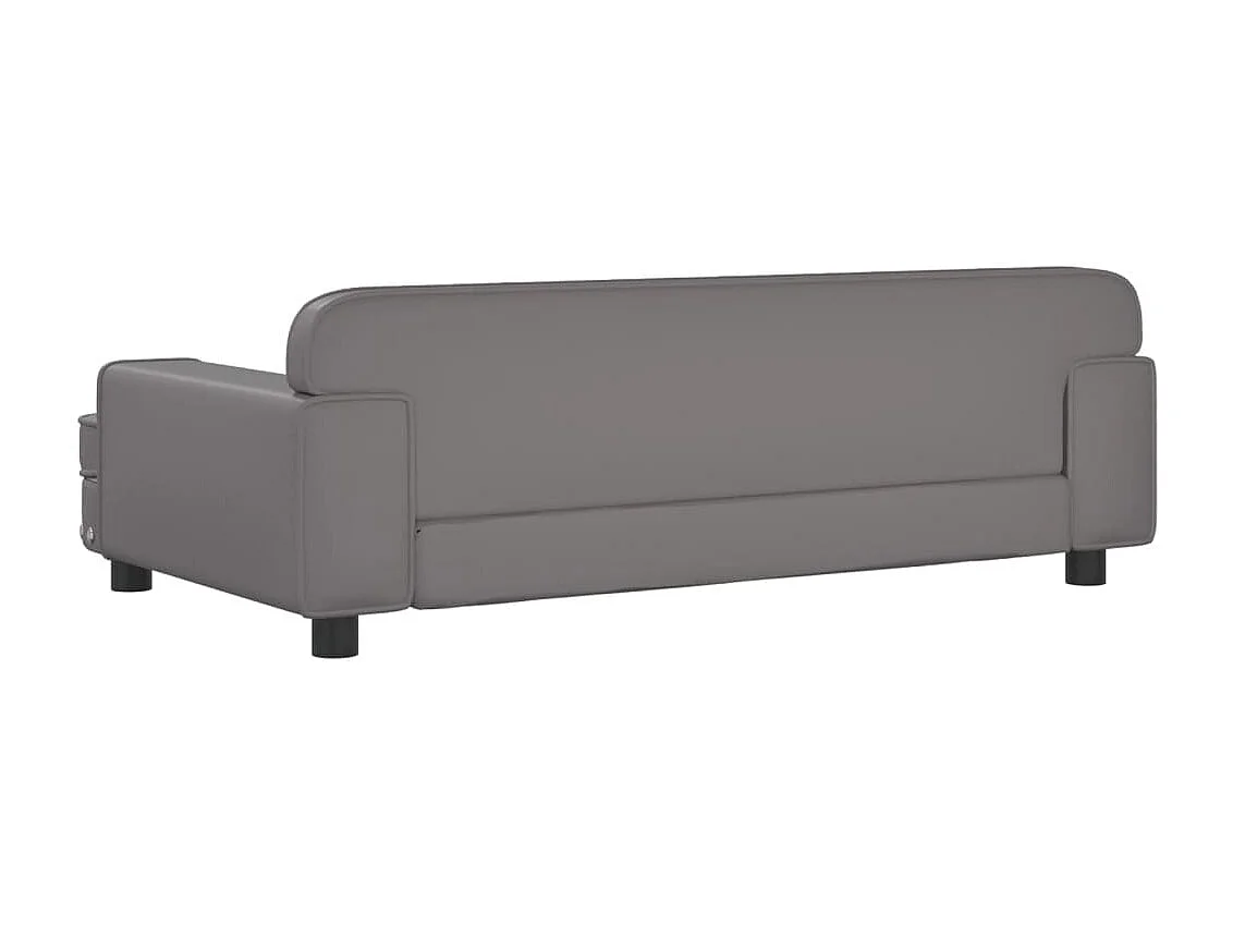 Tenzo  Lit pour cen gris 90x53x30 cm similicuir