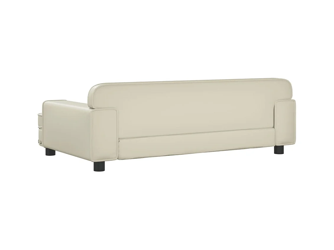 Tenzo  Lit pour cen crème 90x53x30 cm similicuir