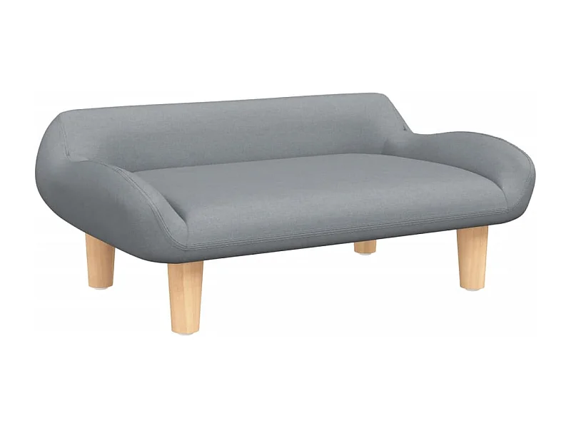 Kessel  Lit pour cen gris clair 70x40x24 cm tissu