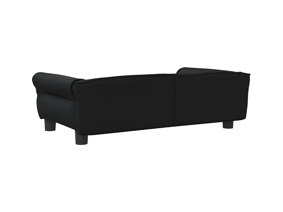 West Branch  Lit pour cen noir 95x55x30 cm similicuir