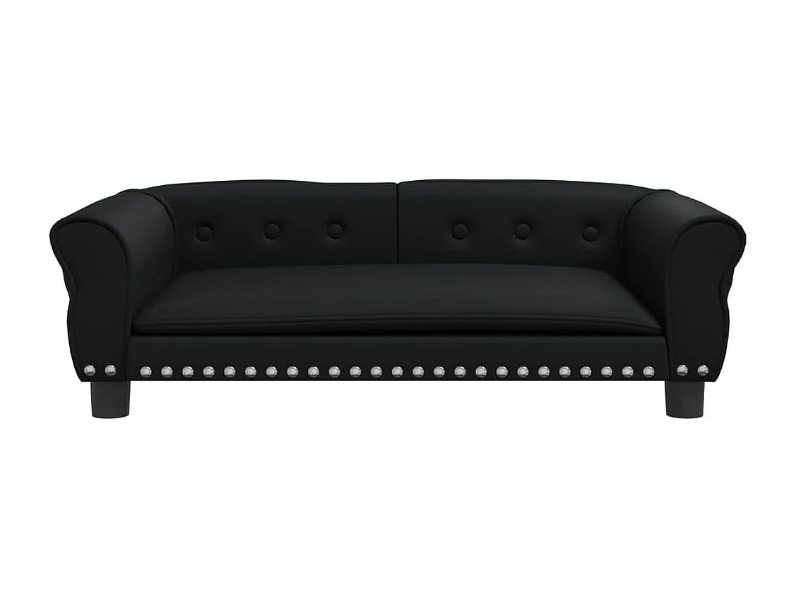 West Branch  Lit pour cen noir 95x55x30 cm similicuir