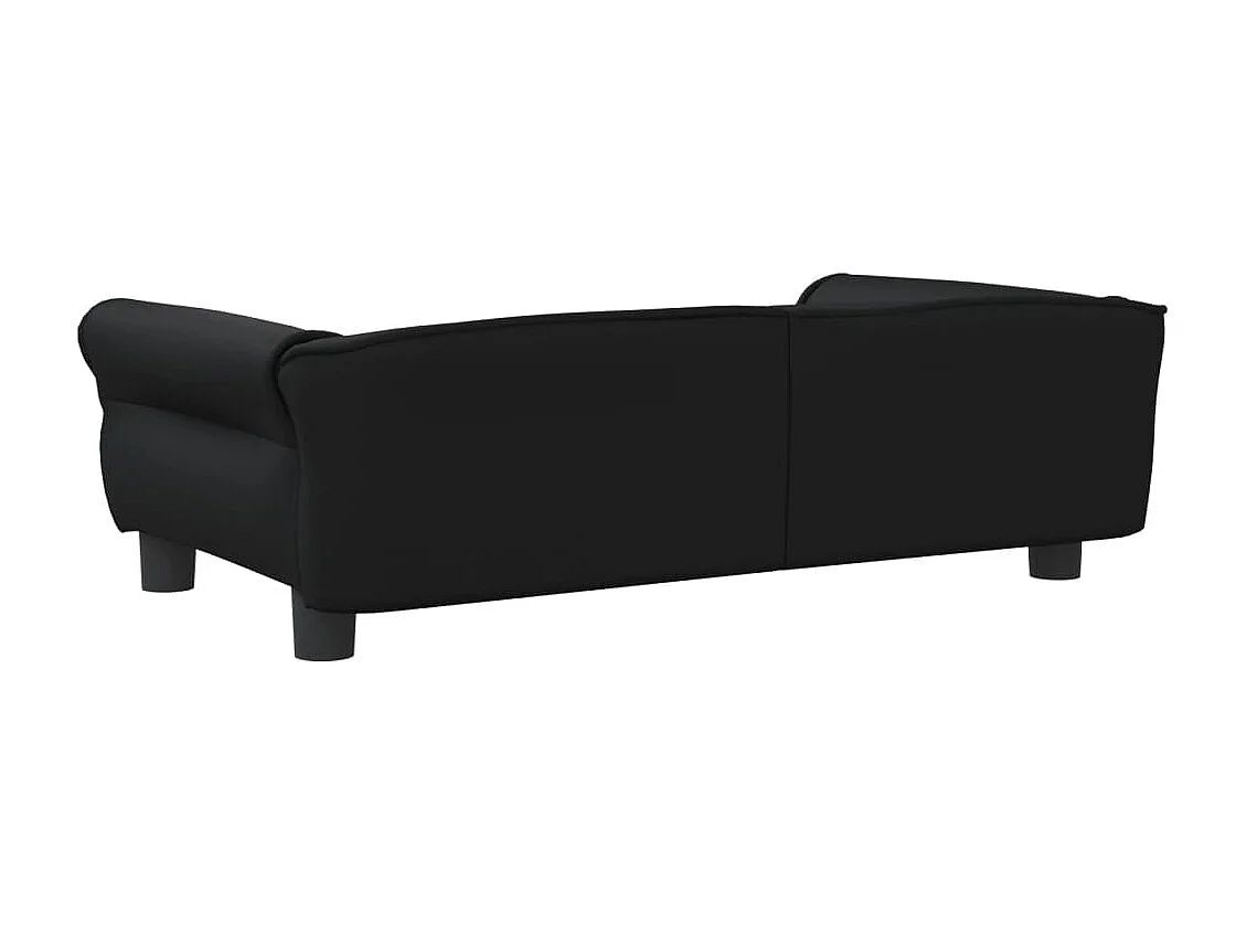 West Branch  Lit pour cen noir 95x55x30 cm similicuir