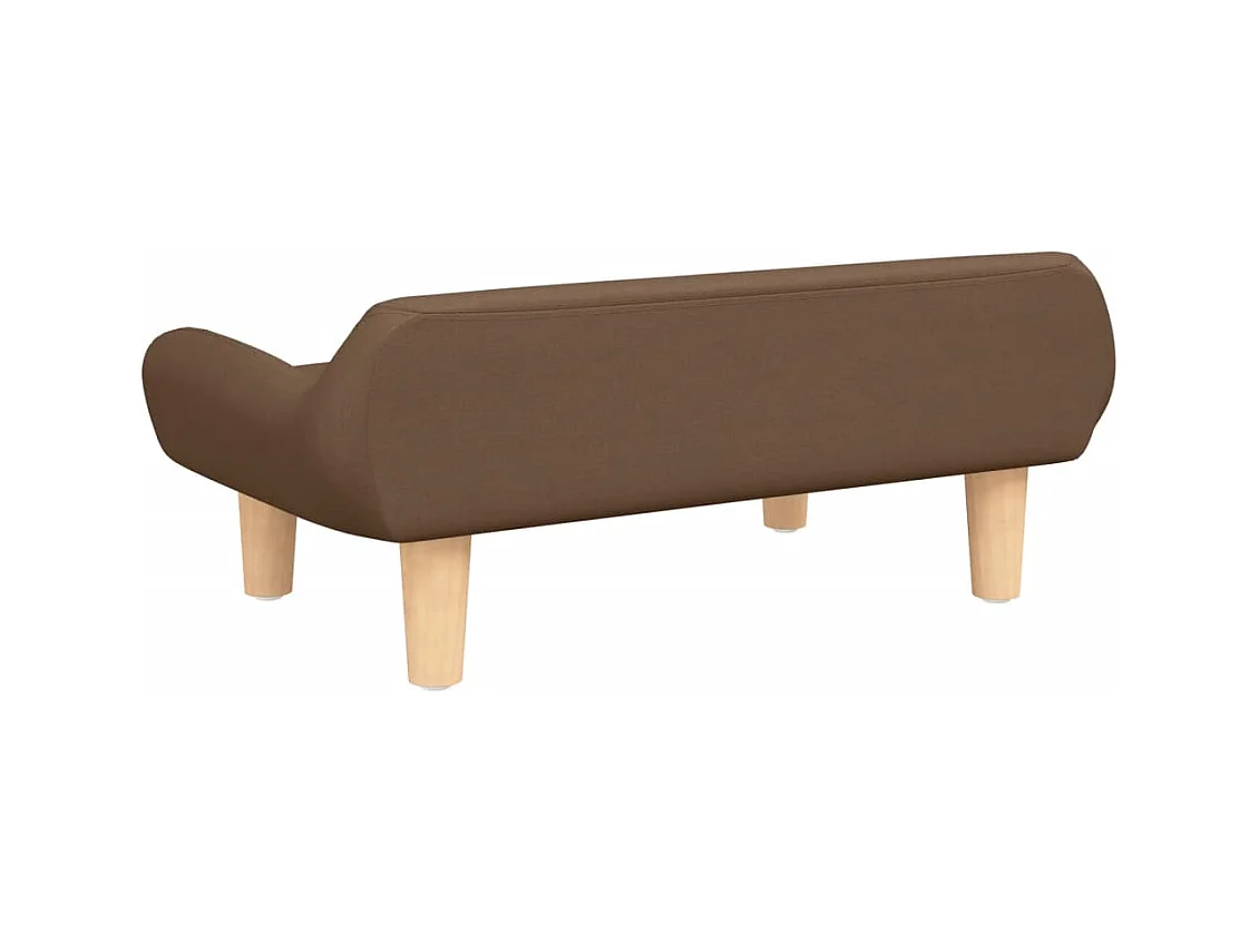 Kessel  Lit pour cen marron 70x40x24 cm tissu