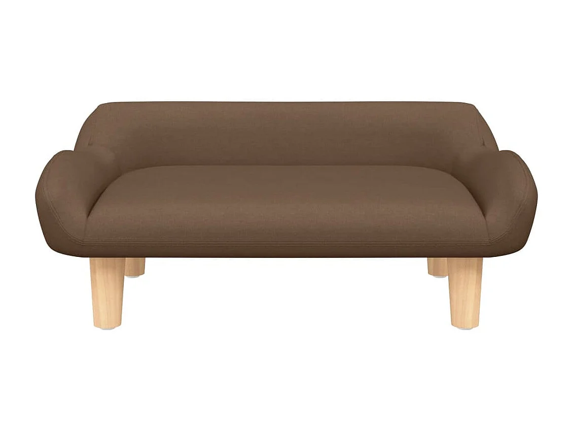 Kessel  Lit pour cen marron 70x40x24 cm tissu