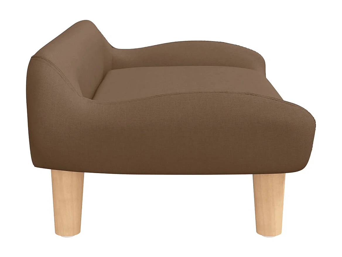 Kessel  Lit pour cen marron 70x40x24 cm tissu