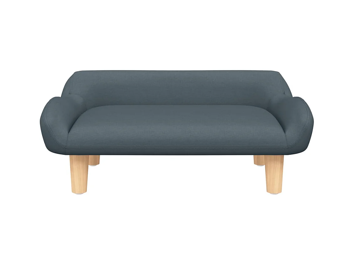 Kessel  Lit pour cen gris foncé 70x40x24 cm tissu