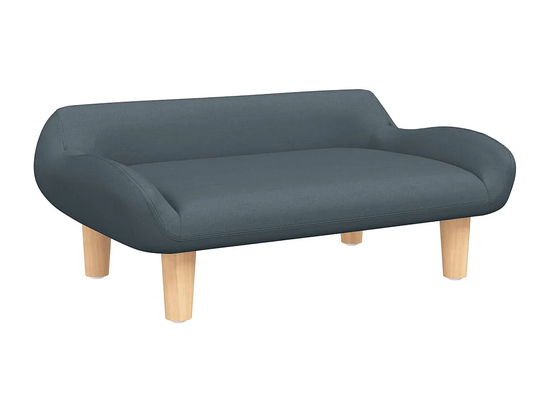 Kessel  Lit pour cen gris foncé 70x40x24 cm tissu