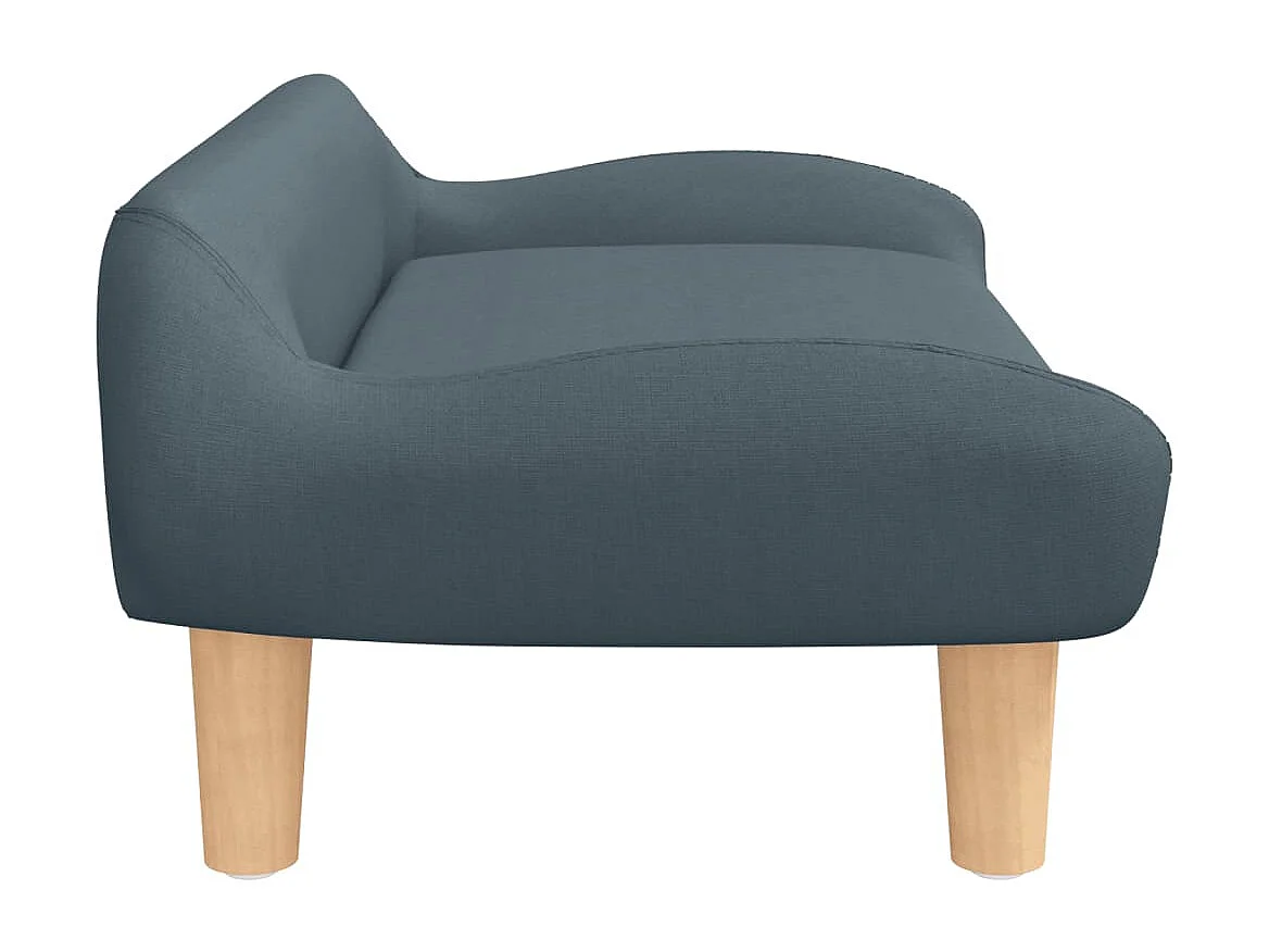 Kessel  Lit pour cen gris foncé 70x40x24 cm tissu