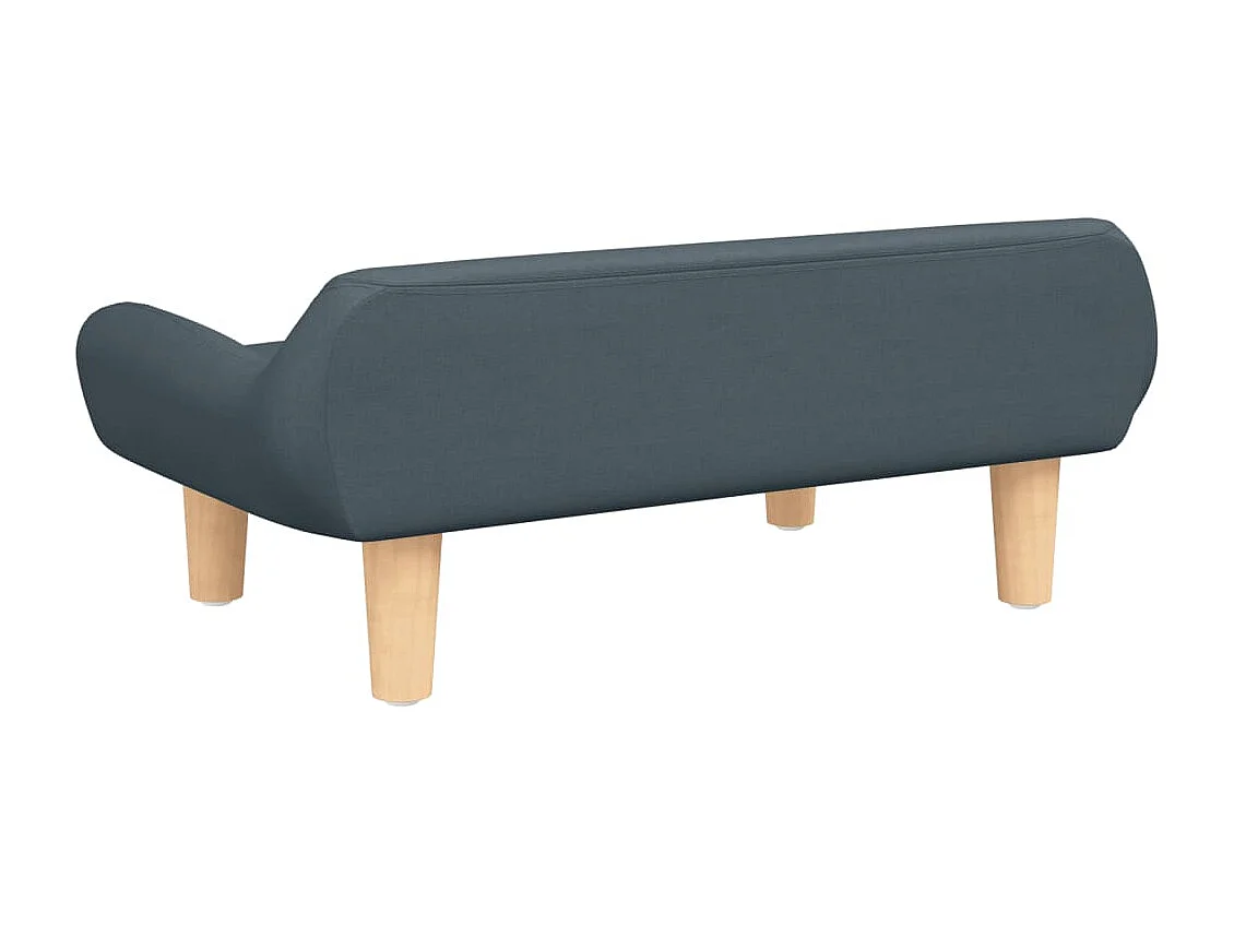 Kessel  Lit pour cen gris foncé 70x40x24 cm tissu