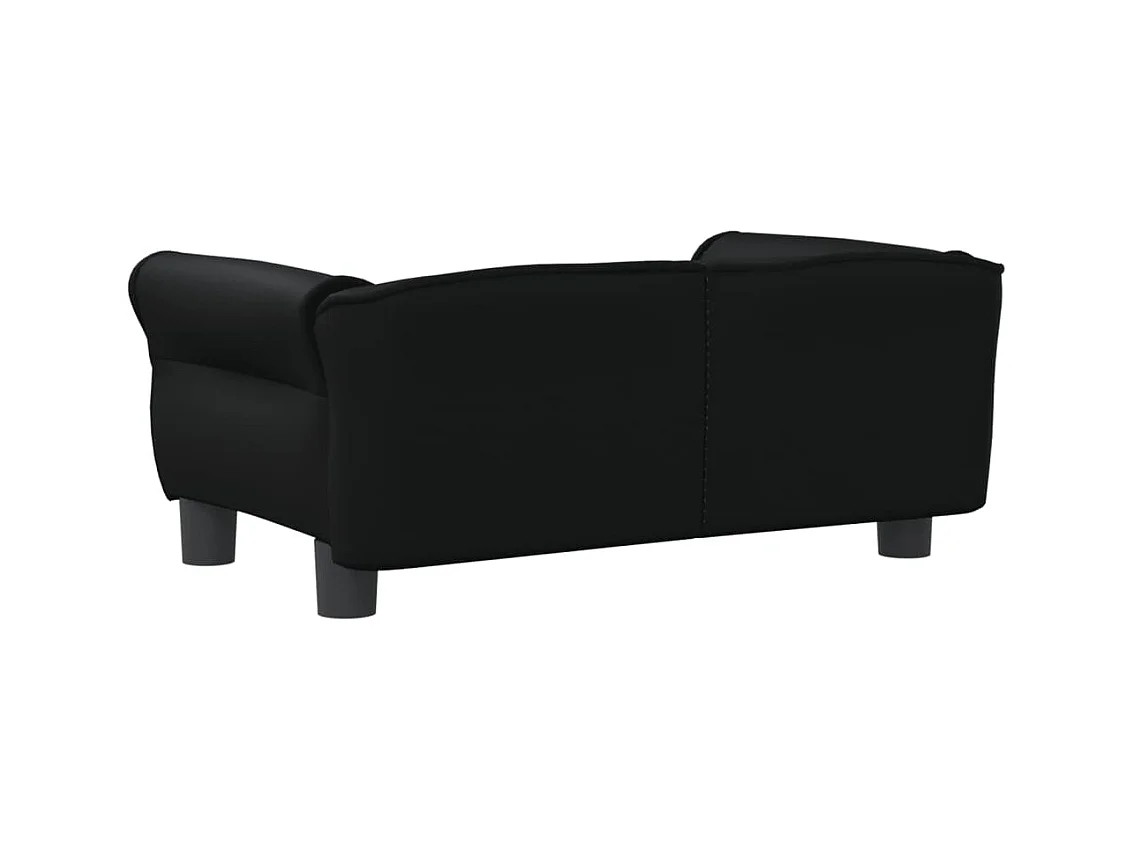 West Branch  Lit pour cen noir 70x45x30 cm similicuir