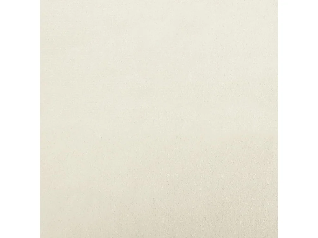 West Branch  Lit pour cen crème 95x55x30 cm velours