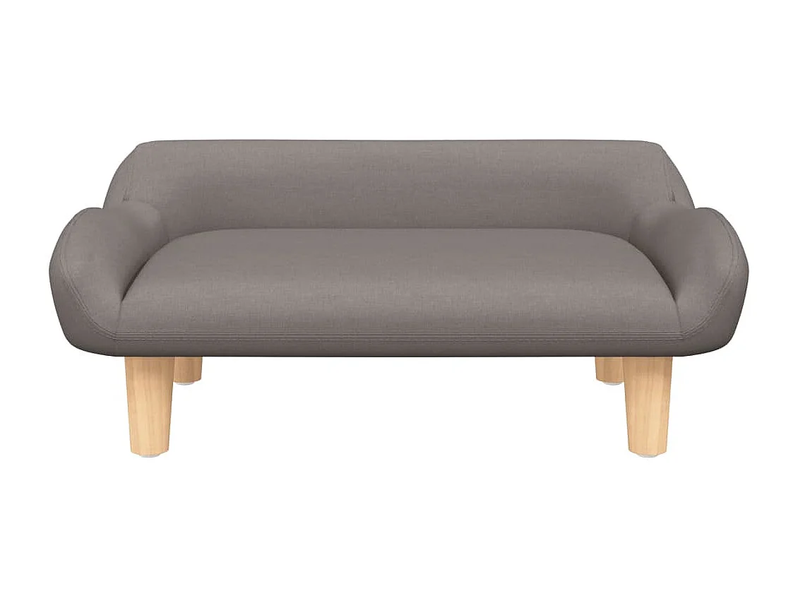 Kessel  Lit pour cen taupe 70x40x24 cm tissu