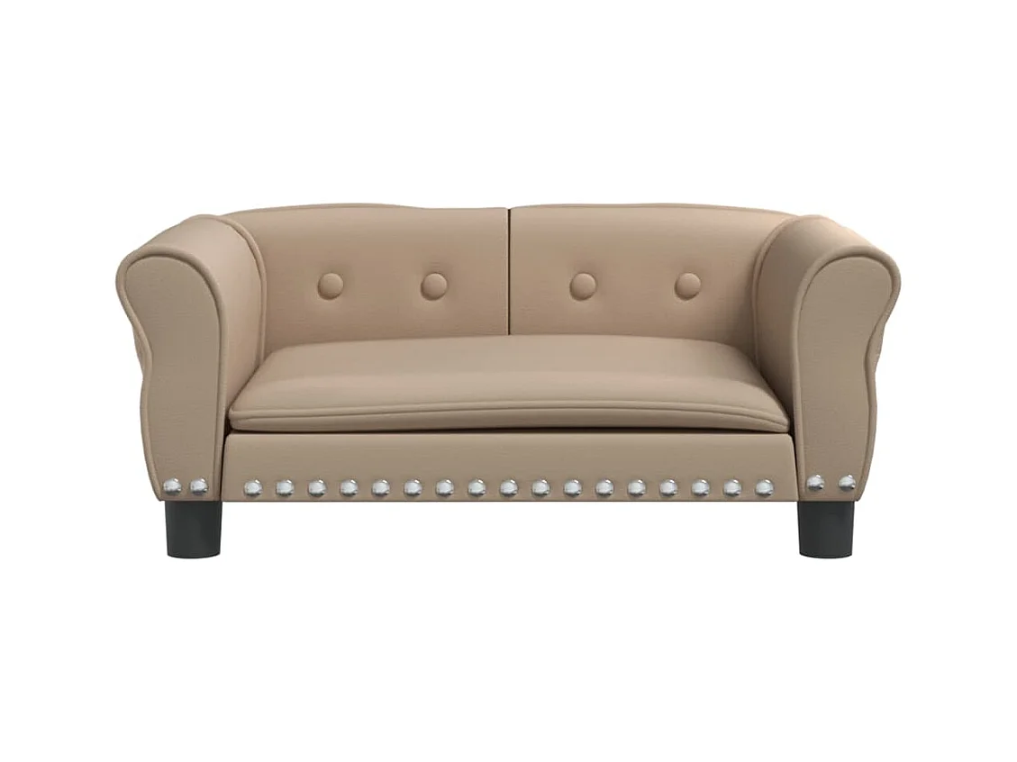 West Branch  Lit pour cen cappuccino 70x45x30 cm similicuir