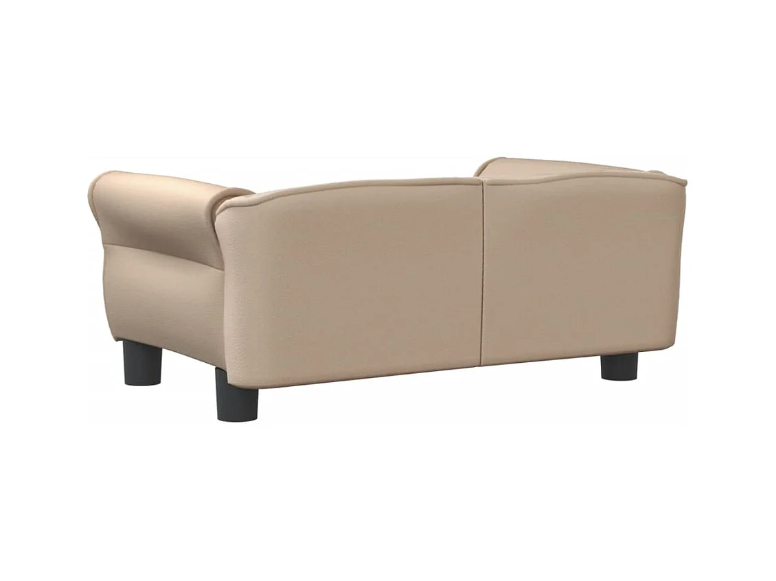 West Branch  Lit pour cen cappuccino 70x45x30 cm similicuir