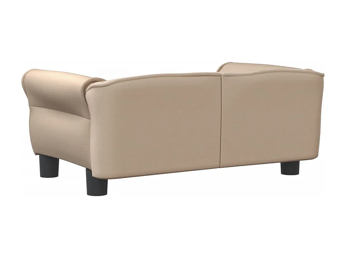 West Branch  Lit pour cen cappuccino 70x45x30 cm similicuir