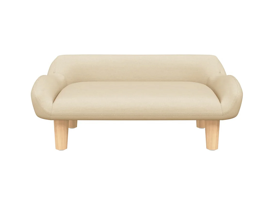 Kessel  Lit pour cen crème 70x40x24 cm tissu