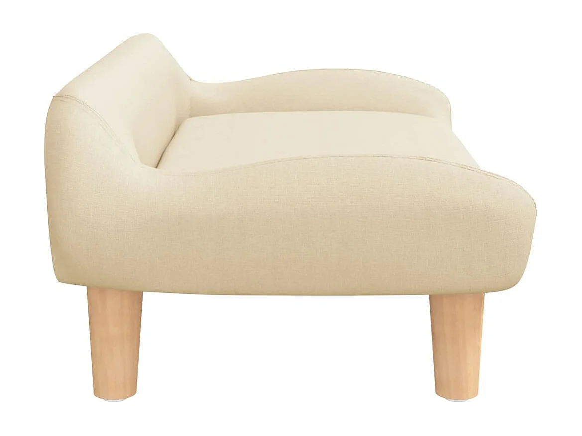 Kessel  Lit pour cen crème 70x40x24 cm tissu