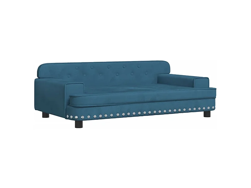 Tenzo  Lit pour cen bleu 90x53x30 cm velours