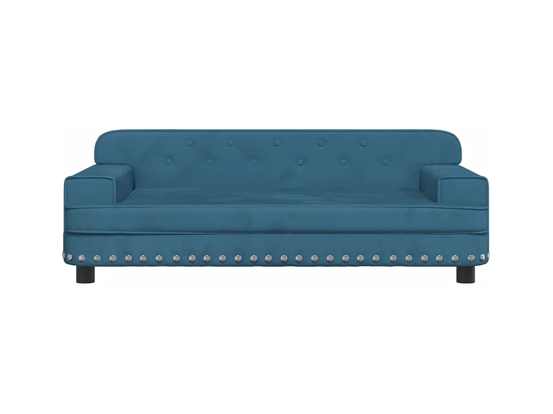 Tenzo  Lit pour cen bleu 90x53x30 cm velours