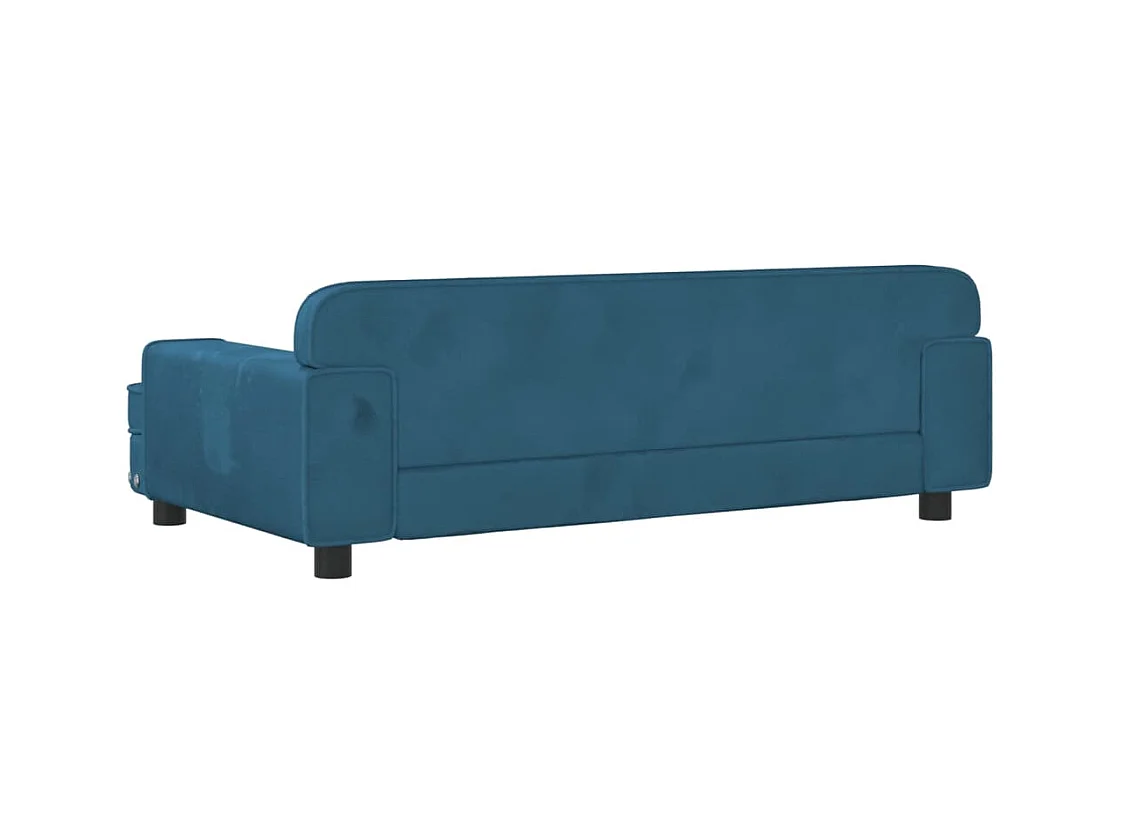Tenzo  Lit pour cen bleu 90x53x30 cm velours