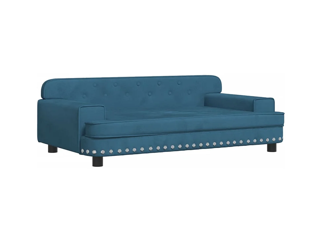 Tenzo  Hondenmand 90x53x30 cm fluweel blauw