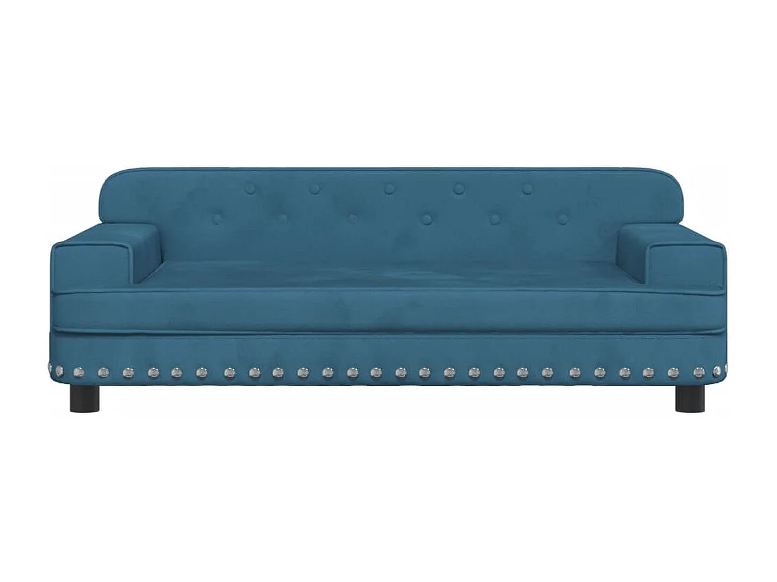 Tenzo  Lit pour cen bleu 90x53x30 cm velours