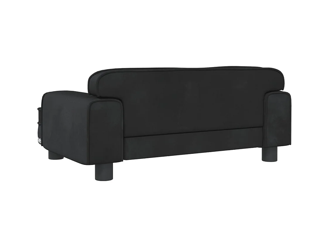Tenzo  Lit pour cen noir 70x45x30 cm velours