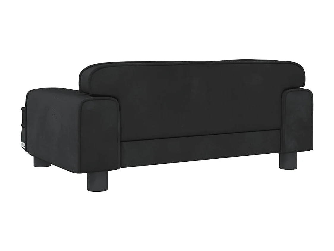 Tenzo  Lit pour cen noir 70x45x30 cm velours