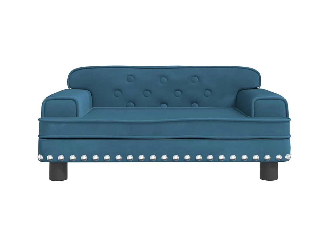 Tenzo  Lit pour cen bleu 70x45x30 cm velours