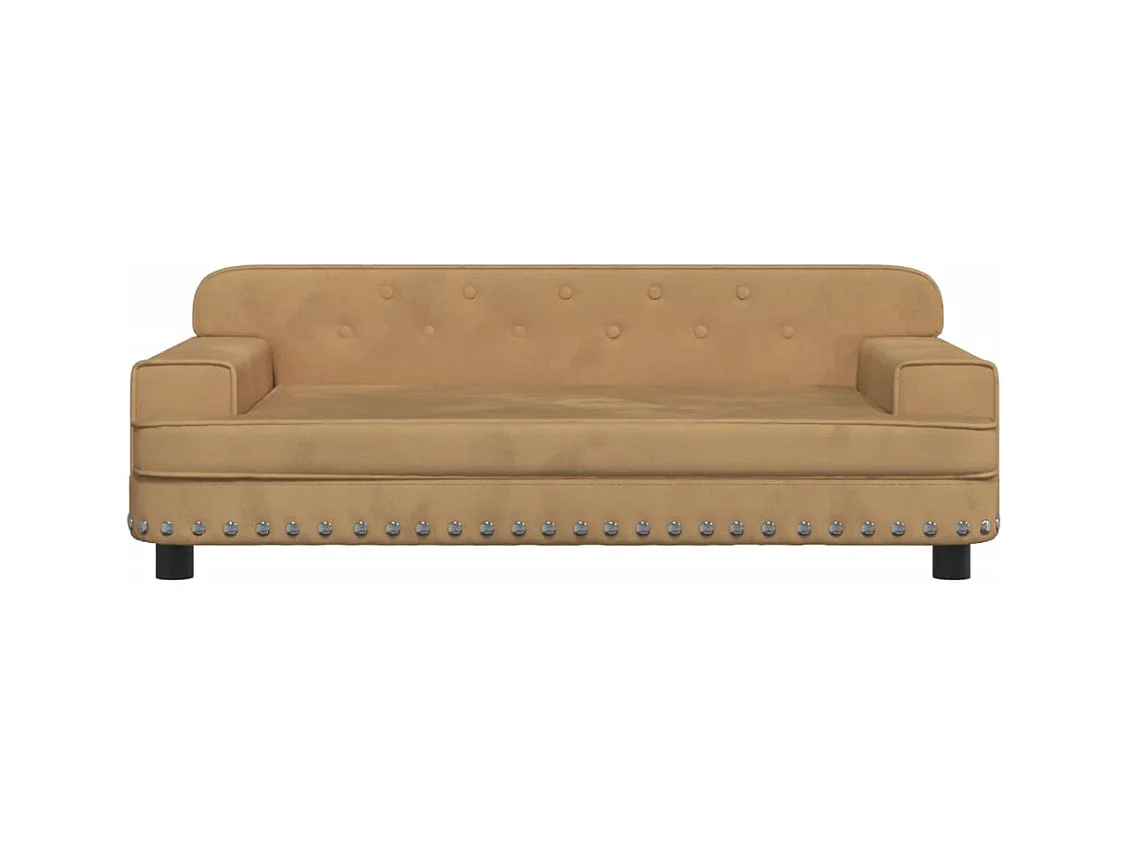 Tenzo  Lit pour cen marron 90x53x30 cm velours