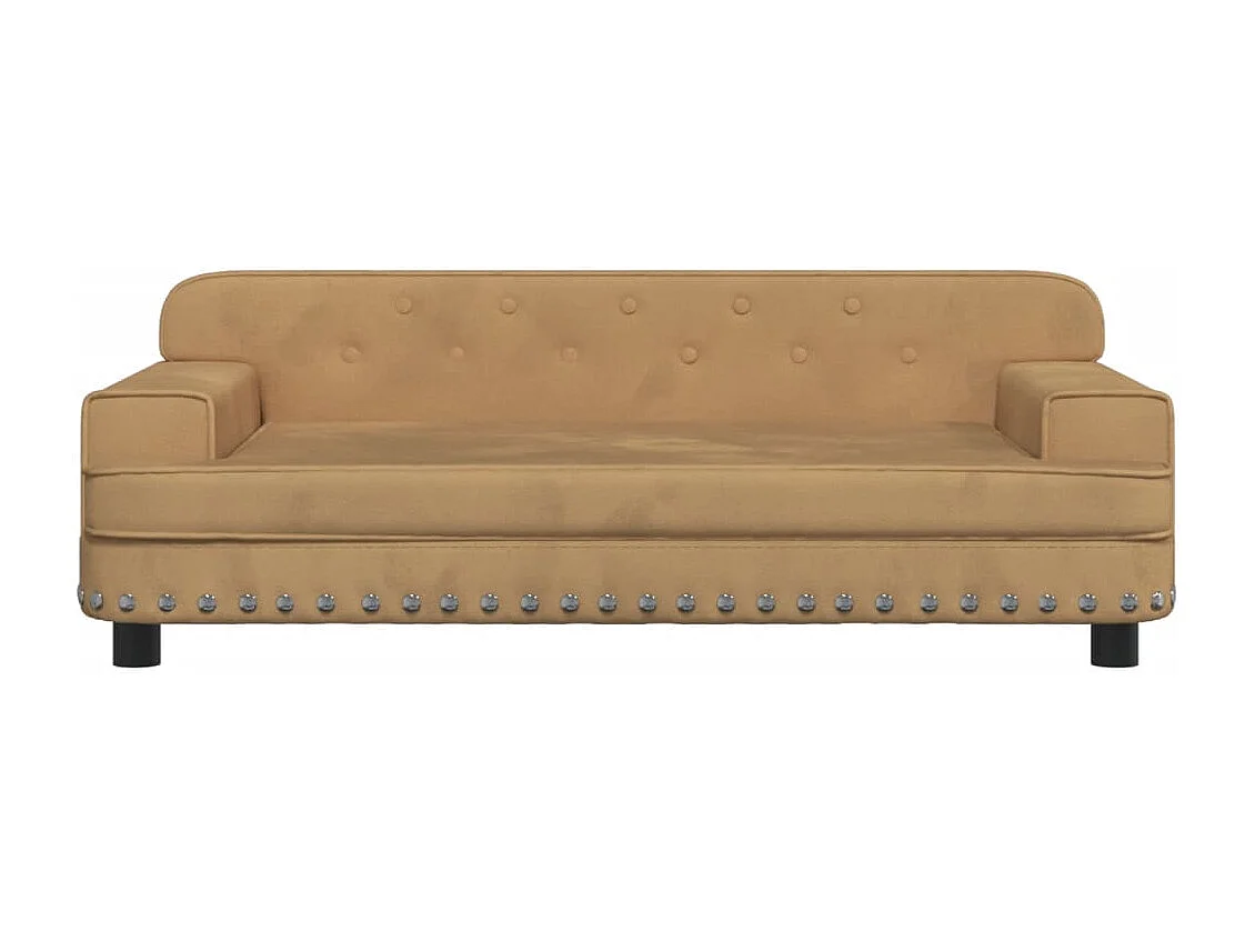 Tenzo  Lit pour cen marron 90x53x30 cm velours