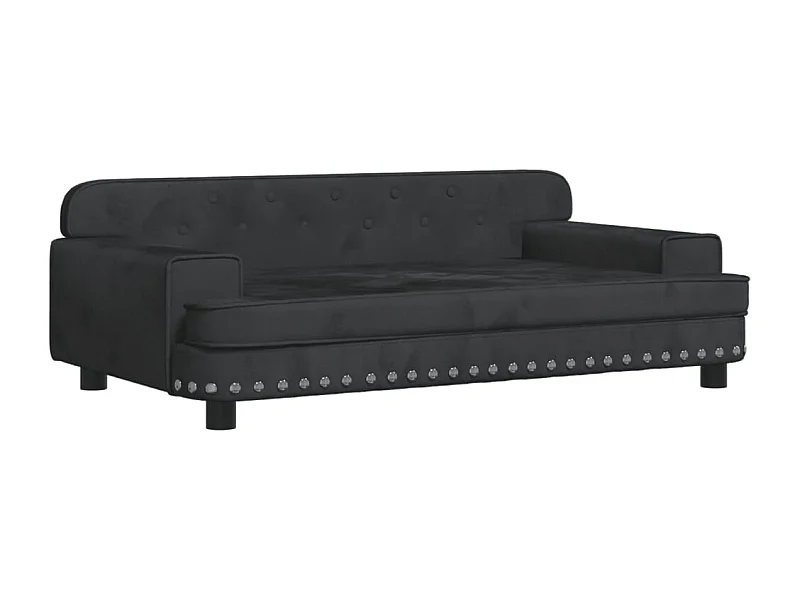 Tenzo  Lit pour cen noir 90x53x30 cm velours