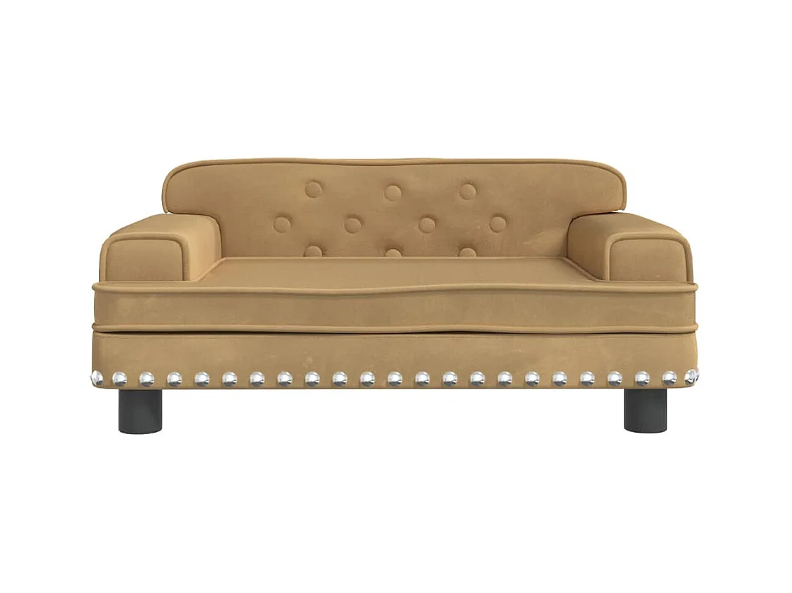 Tenzo  Lit pour cen marron 70x45x30 cm velours