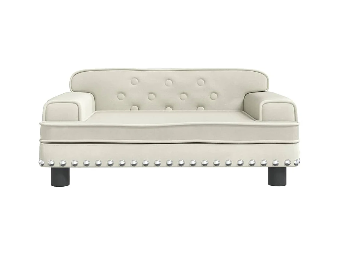 Tenzo  Lit pour cen crème 70x45x30 cm velours