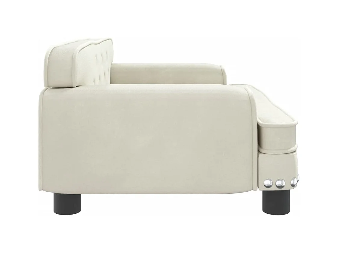 Tenzo  Lit pour cen crème 70x45x30 cm velours