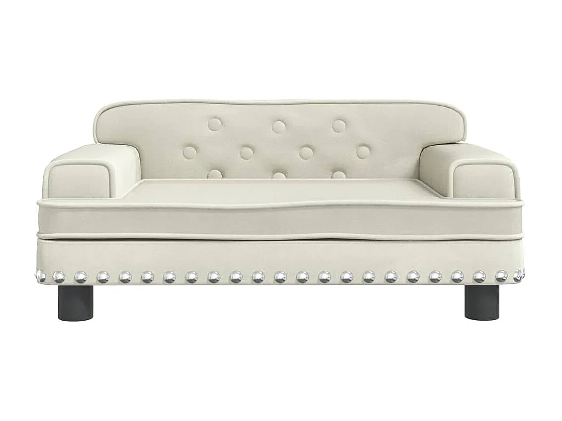 Tenzo  Lit pour cen crème 70x45x30 cm velours