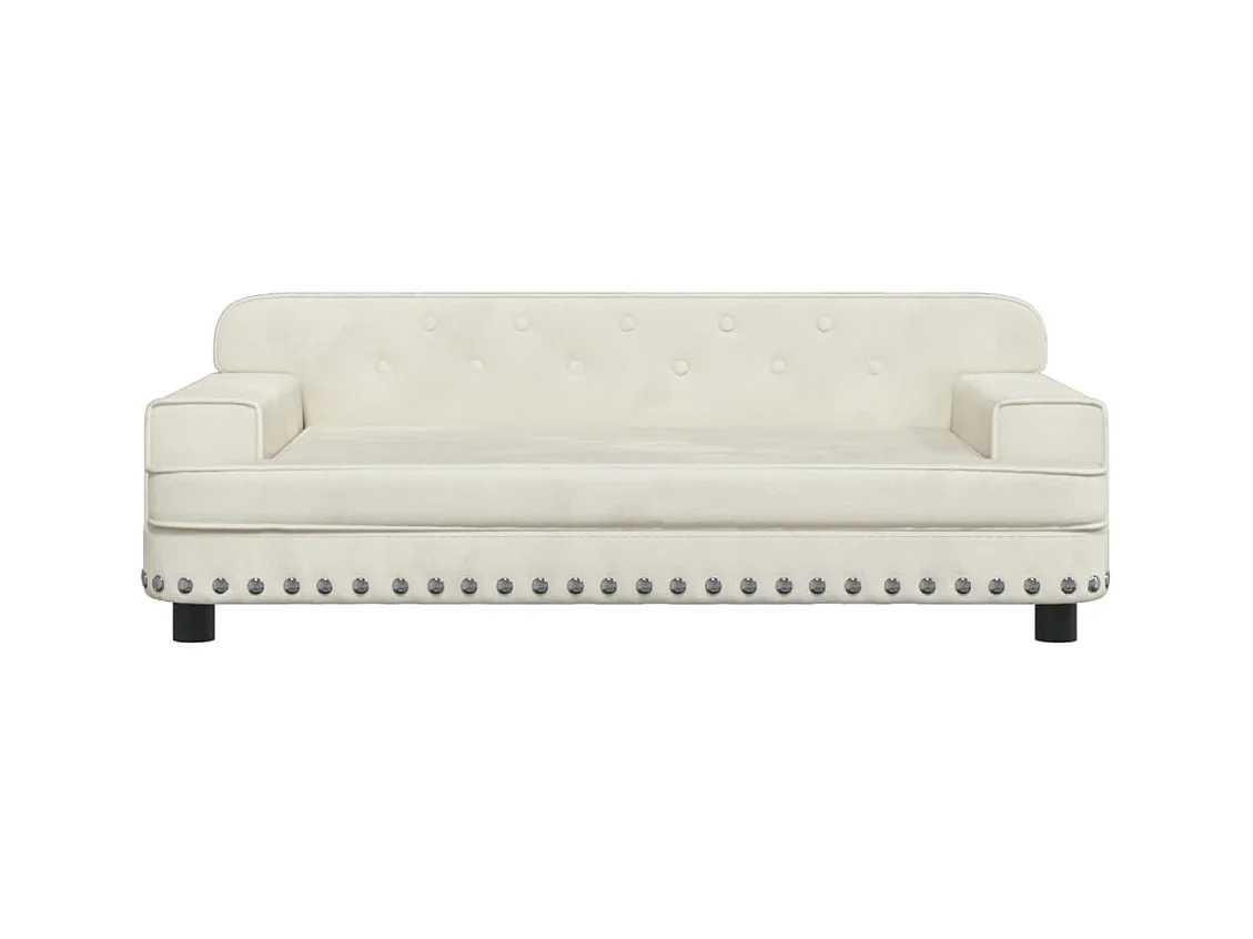 Tenzo  Lit pour cen crème 90x53x30 cm velours