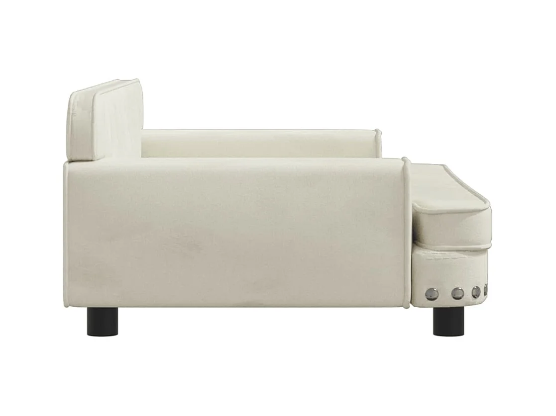 Tenzo  Lit pour cen crème 90x53x30 cm velours