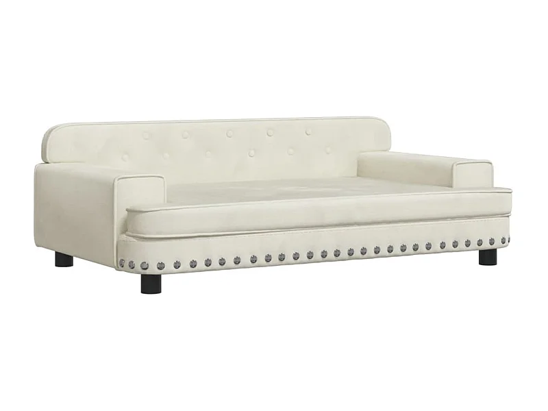 Tenzo  Lit pour cen crème 90x53x30 cm velours