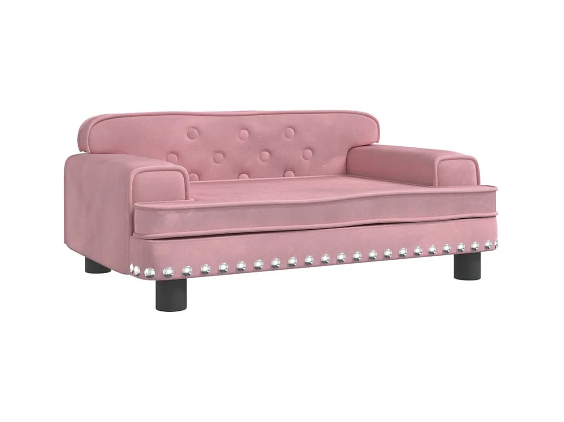 Tenzo  Lit pour cen rose 70x45x30 cm velours