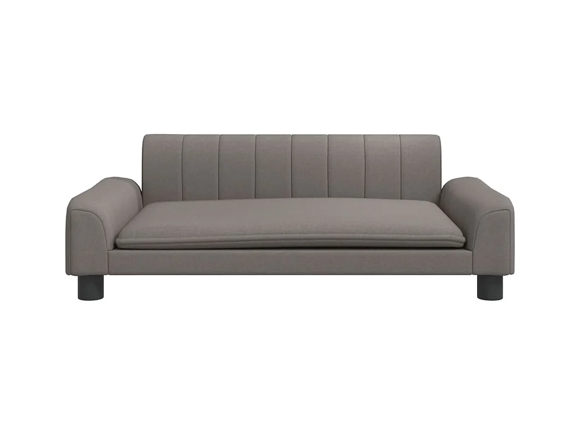 Trent Alan  Lit pour cen taupe 90x53x30 cm tissu