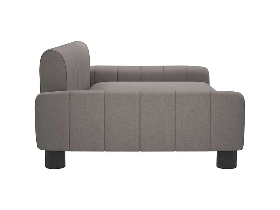 Trent Alan  Lit pour cen taupe 90x53x30 cm tissu