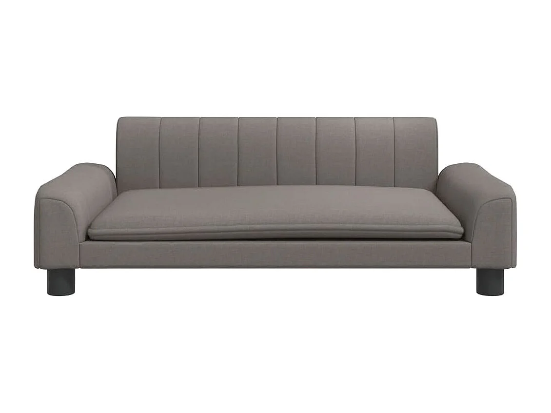 Trent Alan  Lit pour cen taupe 90x53x30 cm tissu