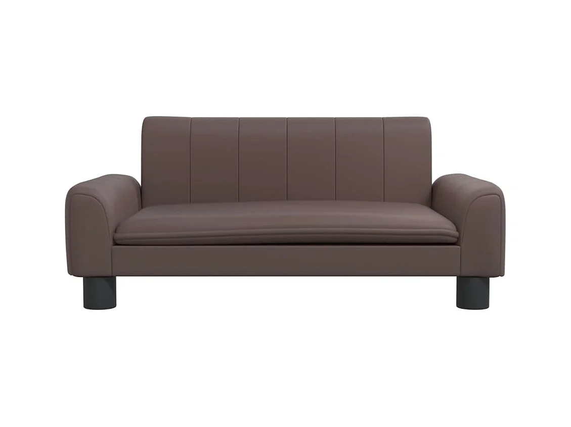 Trent Alan  Lit pour cen marron 70x45x30 cm similicuir