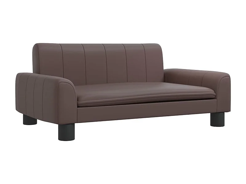 Trent Alan  Lit pour cen marron 70x45x30 cm similicuir