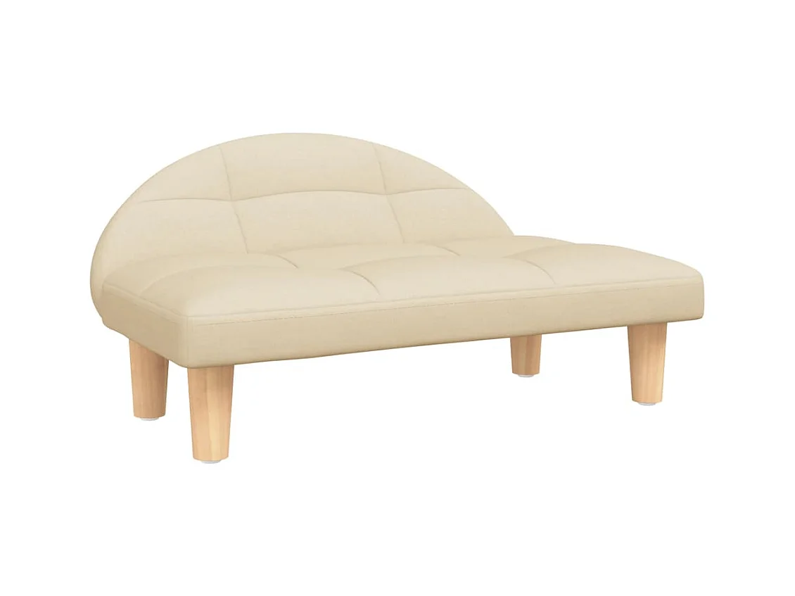 Fort Morgan  Lit pour cen crème 70x52x30 cm tissu