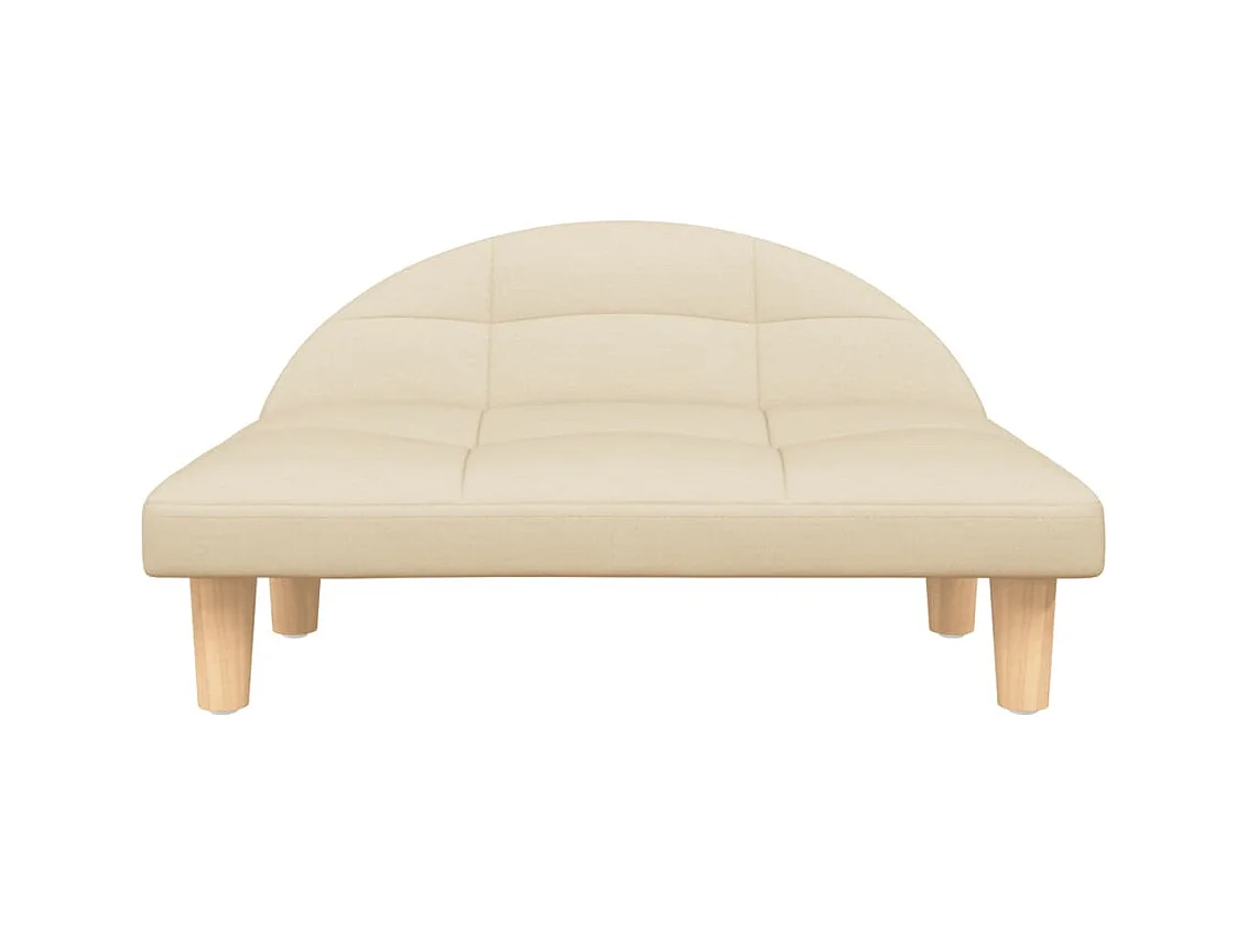 Fort Morgan  Lit pour cen crème 70x52x30 cm tissu